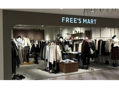 「楽天ポイントカード」、アパレルブランド「FREE'S MART」で利用可能に