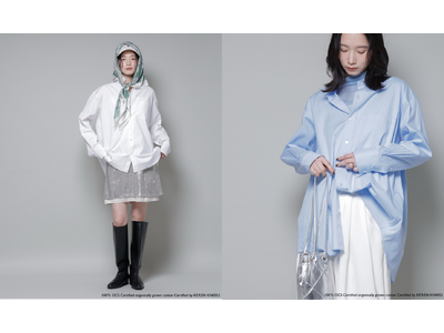 ナノ・ユニバース、日本の大手アパレルとして製品化 第1号！オーガニック繊維の国際認証である「OCS認証」の製品を12月20日(土)より販売開始