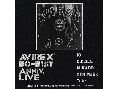 「AVIREX 50-51st Anniversary LIVE」開催！