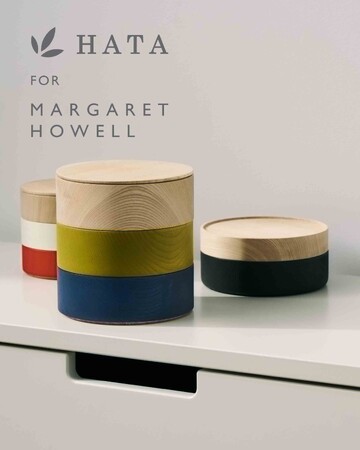 【HATASHIKKI FOR MARGARET HOWELL】マーガレット・ハウエルがスペシャルオーダーしたストレージとトレイが登場。
