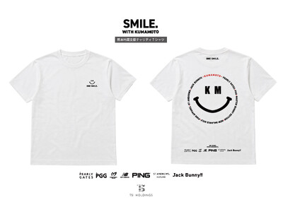 「TSIホールディングス」が展開するゴルフアパレル７ブランドより、熊本地震支援チャリティTシャツを発売