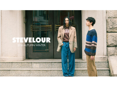 ナノ・ユニバースから「STEVELOUR 2026 AUTUMN WINTER」シーズンビジュアルが公開！