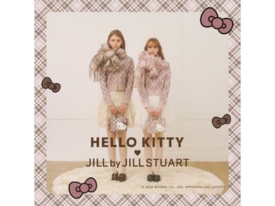 ハローキティ × JILL by JILL STUART　チェック柄をテーマにしたコラボコレクションが登場