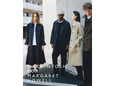 【MARGARET HOWELL】マッキントッシュとのコラボレートコレクションが登場