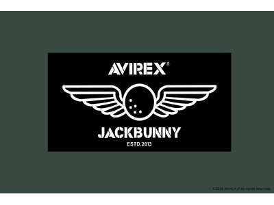「AVIREX」（アヴィレックス） と ゴルフアパレル「Jack Bunny!!」（ジャックバニー）が初のコラボレーション！