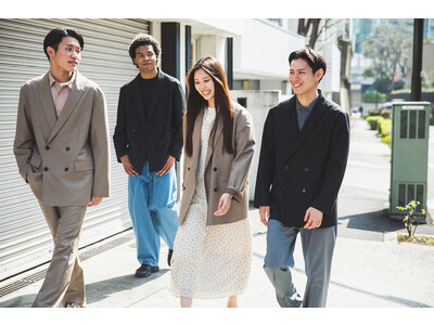 “NANO universe × AOYAMA FASHION ASSOCIATION”コラボ企画を発売。