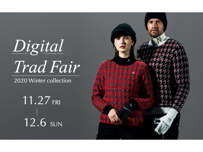 ゴルフアパレルブランド『St ANDREWS』が11月27日(金)より冬のフェア“Digital Trad Fair -2020 Winter collection- ”を開催。