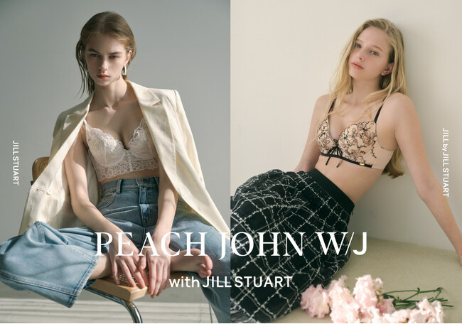 JILL by JILL STUARTとPEACH JOHN 初のコラボレーションアイテムが発売！