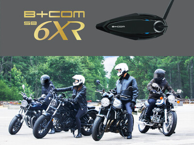 バイク用Bluetoothインカム「B+COM」シリーズ新製品＜B+COM SB6XR＞発売のご案内