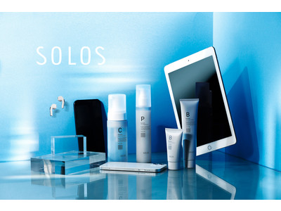 デジタルケアに着目したスキンケアブランド【SOLOS(ソロス)】が体験型ストア「b8ta Tokyo ‒ Shibuya」に期間限定で出品！