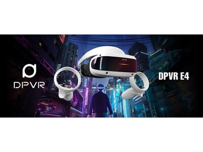 上海VRメーカー「DPVR」より、視野角116度・超軽量280g、PC接続型VRヘッドマウントディスプレイ「DPVR E4」4月14日発売