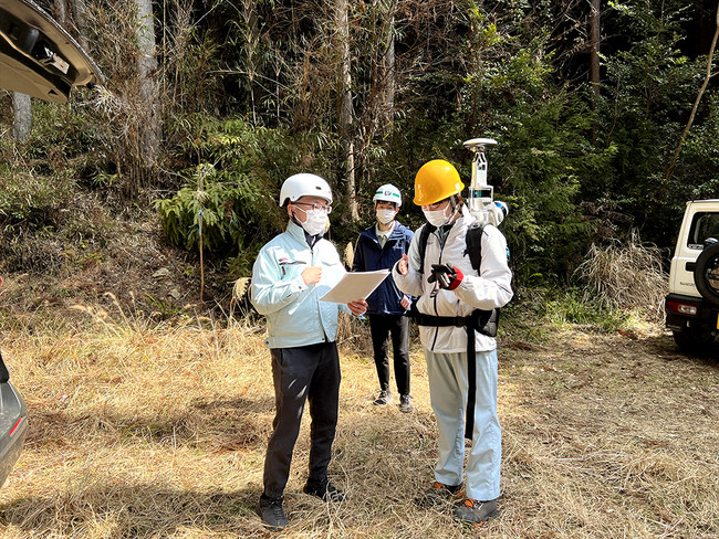 可搬ライダーを使用して400平方メートル のプロット調査を30分で完了。次世代に向けた森林調査法を開発