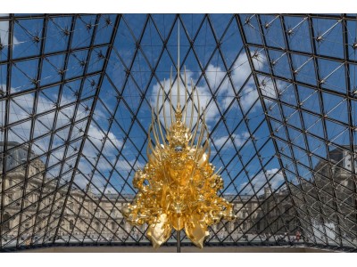 2019年2月5日より、銀座 蔦屋書店にて名和晃平『Throne -Louvre Pyramid-』展を開催します