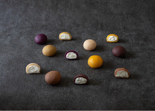 「この世のものとは思えぬ口溶け」Not Wagashiから、餅を秘めた上生スイーツ、6種類の新しい《HISLEY》登場。