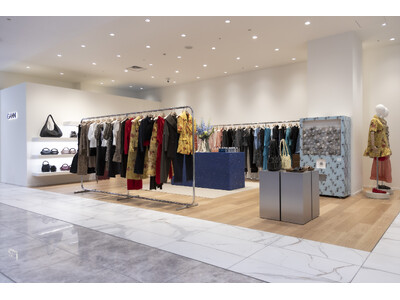 4月24日（金）に日本国内3店舗目となる「GANNI 心斎橋PARCO店」がオープン