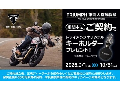 SBI ���{���Z�A�wTRIUMPH �ԗ�������ی��x�̔��J�n3���N�m�x���e�B�v���[���g�L�����y�[�������{