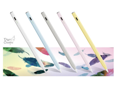 「iPad専用充電式タッチペン」に 4色のカラーバリエーションが新登場