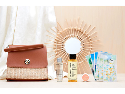 ～LANCÔME の化粧水や王侯貴族も愛したソープがIN(ハート)～ 6月の My Little Box は夏らしいバッグでお届け♪