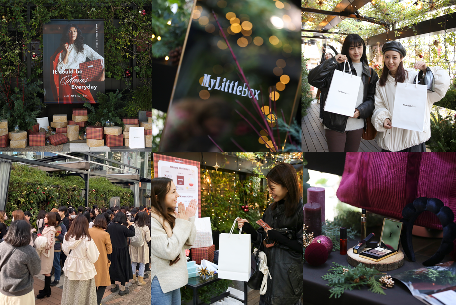 【イベントレポート】週末来場者約1100名で大盛況！マイリトルボックスの世界観を堪能する表参道のガーデンクリスマス「It could be Xmas everyday ～まるで毎日がクリスマス～ 」