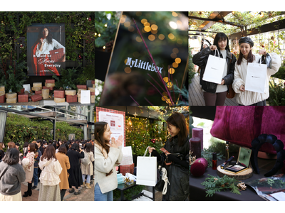 【イベントレポート】週末来場者約1100名で大盛況！マイリトルボックスの世界観を堪能する表参道のガーデンクリスマス「It could be Xmas everyday ～まるで毎日がクリスマス～ 」