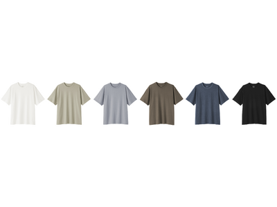 無印良品　「昔ながらの製法で編み立てたＴシャツ」シリーズを新発売