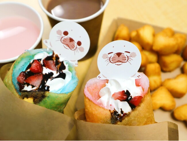 水族館ならではの“あまーい”メニューを楽しんで!バレンタインメニューを販売します