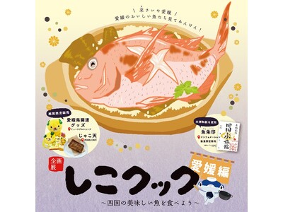 四国の郷土料理にスポットを当てた企画展第3弾！『しこクック ～四国の美味しい魚を食べよう 愛媛県編～』