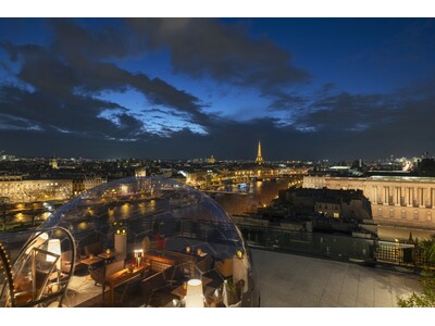 LVMHグループ傘下の五つ星ホテル、Cheval Blanc Paris(シュヴァル・ブラン パリ)の屋上にルーフトップバー Celeste（セレステ）を期間限定でオープン