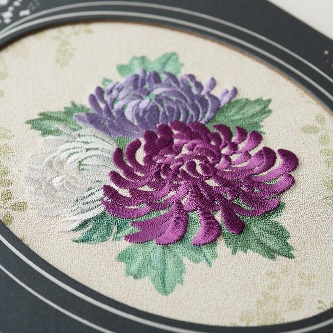 新たな弔慰用電報台紙刺しゅう電報「宵菊（よいぎく）」の販売開始について