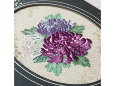 新たな弔慰用電報台紙刺しゅう電報「宵菊（よいぎく）」の販売開始について