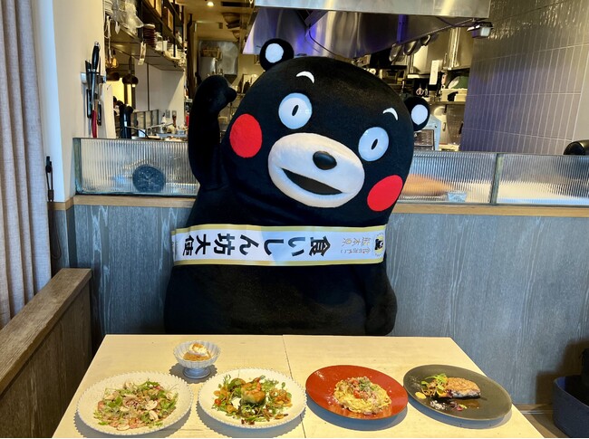くまモン、“食いしんぼう大使”として首都圏初仕事で熊本の“食”をPR