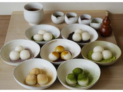 【浅草の白玉が名物!「甘味みつや」】 日本橋三越本店「あんこ博覧会(R)」初出店。茹でたて白玉＆限定「白玉手箱いちごあん」を期間限定販売