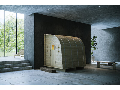 100年の木工家具づくりから生まれた国産檜材のサウナ「kupu sauna」大阪展を開催