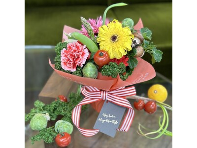 カゴメ×日比谷花壇「花と野菜のある暮らし」をテーマに共同企画を開始！5月11日（土）・12日（日）に母の...