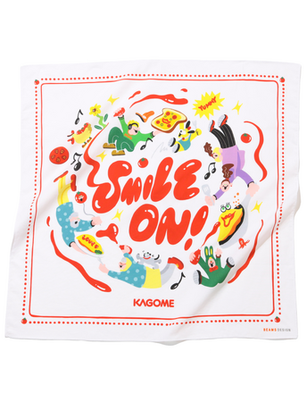「カゴメトマトケチャップ」で自由にスマイルを描こう！KAGOME & BEAMS DESIGN タイアップキャンペーン「KAGOME SMILE ON！」を開催