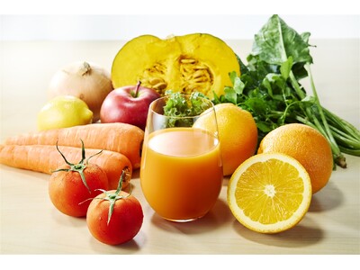 1食分のビタミン※1 A・C・Eが摂取できる定番補食「野菜生活100 SmoothieオレンジVitaminミックス」新発売