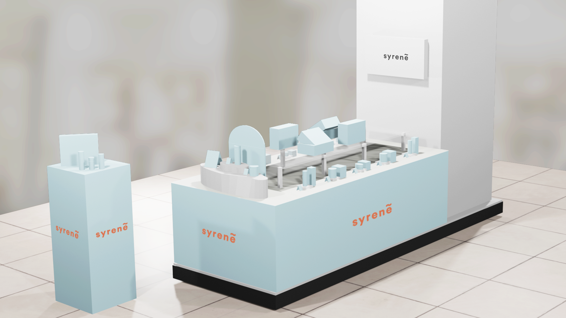 伊勢丹新宿店にてSyreneが初のポップアップを開催。スタイリスト百々千晴さんと、ヘアスタイリストshucoさんがセレクトした伊勢丹新宿店オリジナルBOXの販売や容器回収の取り組みも実施。