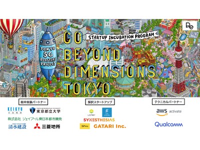 東京都「5G技術活用型開発等促進事業」採択アクセラレータープログラム「GO BEYOND DIMENSIONS TOKYO」成果発表会