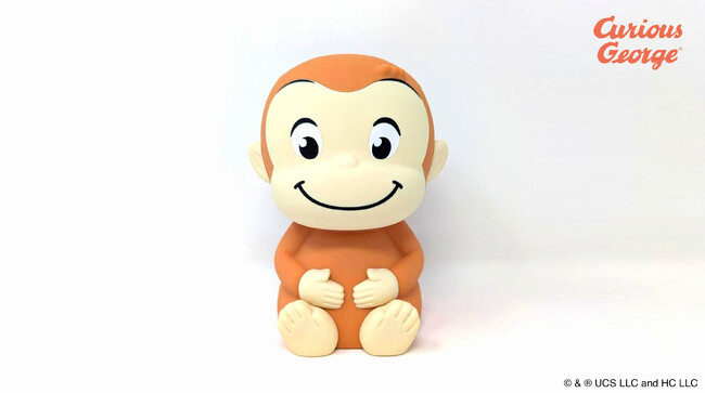 「おさるのジョージ」のLEDルームライトが発売中!