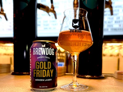 英国No.1クラフトビールブランドBREWDOGのドイツ・ベルリン工場から第2弾となる新商品が日本初上陸！ドイツ伝統のメルツェンスタイル、「Gold Friday（ゴールドフライデー）」