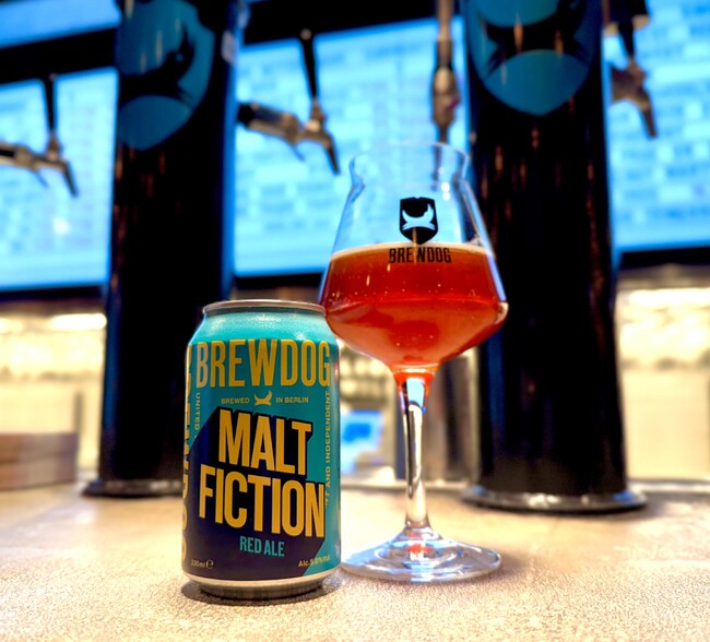 英国No.1クラフトビールブランドBREWDOGから、クラシックスタイルのレッドエールを現代版にアップデートした「MALT FICTION（モルトフィクション）」が発売！