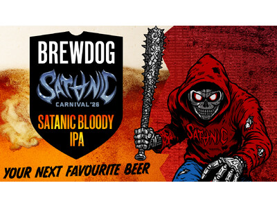 英国No.1クラフトビールブランドBREWDOG × SATANIC CARNIVAL 2026 のコラ...