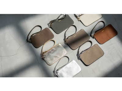 【選べる12通り】お気に入りのカラーを持ち歩く。上品で大人かわいい本革マルチポーチと本革カードケースに新色登場！