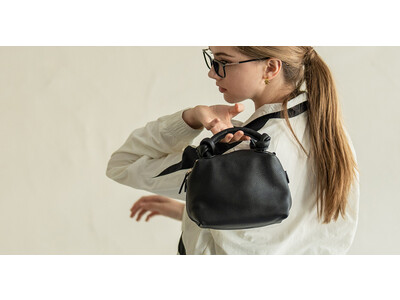 【話題のミニボストンに早くも新作登場！】秋冬にぴったりな本格レザー素材で高級感溢れる大人の「可愛い」本革2wayミニボストンバッグ発売。