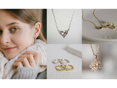 ジュエリーショップOps、クリスマスプレゼントにもぴったりの新作アクセサリー多数入荷。2週間限定早割実施＆クリスマス限定ラッピング承り中。