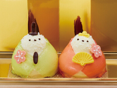 春を感じる「シマエナガ」×「ひな祭り」スイーツ！雛人形に見立てた可愛らしいケーキで笑顔あふれるひな祭りを