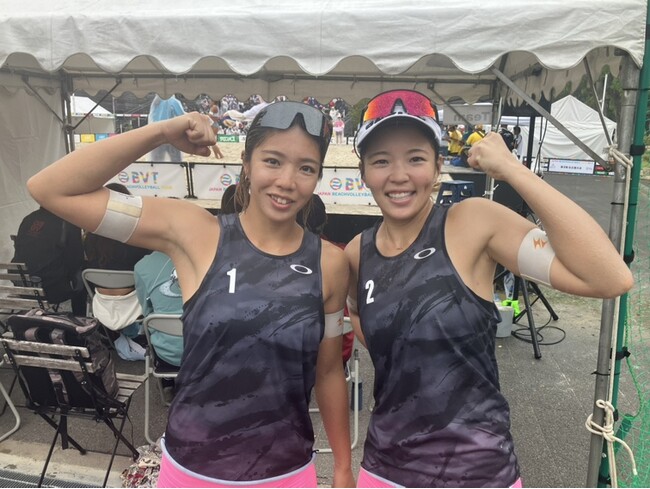 “FIT-EASYアスリート”始動！“ れんのんペア”こと ビーチバレー松本姉妹が就任！