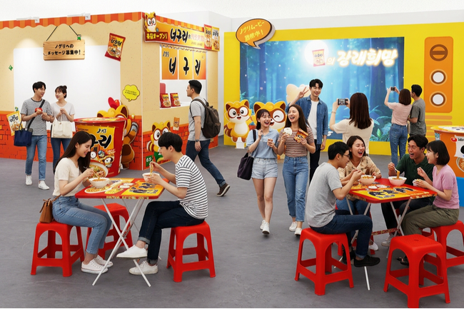 「Korea Expo Tokyo 2026」に『ノグリのラーメン屋さん』がオープン!ノグリ公式TikTokのフォローで2種類の「ノグリラーメン」を無料で食べ比べ!