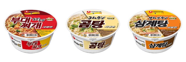 韓国の定番カップ麺「サバル麺」シリーズから3種が日本初登場！農心サバル麺「プデチゲ」「コムタン」「サムゲタン」が6月2日（火）よりセブン-イレブンにて先行発売！
