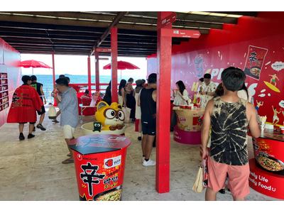 累計販売数は過去最高となる3,400食！「辛ラーメン×AOSHIROコラボメニュー」人気TOP3を発表